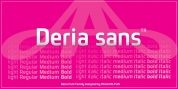 Deria Sans font download