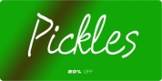 Robs Pickles font download