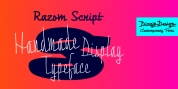 Razom Script font download