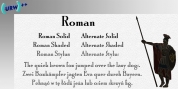 Roman Stylus font download