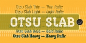 Otsu Slab font download