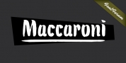 Maccaroni font download