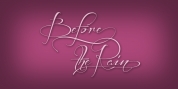 Before The Rain font download