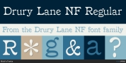 Drury Lane NF font download
