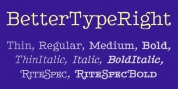 BetterTypeRight font download