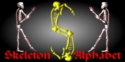 Skeleton Alphabet font download