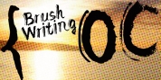 Brush Writing OC font download