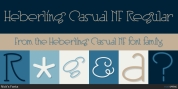 Heberling Casual NF font download
