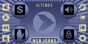 Altemus Web Icons font download
