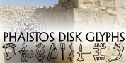 Phaistos Disk Glyphs font download