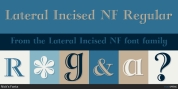 Lateral Incised NF font download