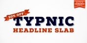 Typnic Headline Slab font download
