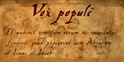 Vox Populi font download