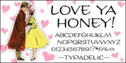 Love Ya Honey font download