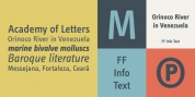 FF Info Text font download