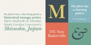 ITC New Baskerville font download
