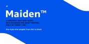 Maiden Sans font download