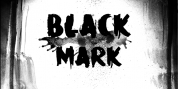 Black Mark font download
