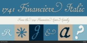 1741 Financiere font download
