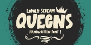 Lovely Scream Queens font download