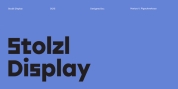 Stolzl Display font download