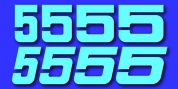 Sport Numbers font download