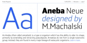 Aneba Neue font download