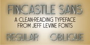 Fincastle Sans JNL font download