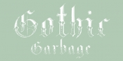 Gothic Garbage font download