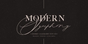 Modern Symphony font download