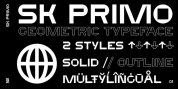 SK Primo font download