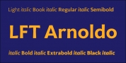 LFT Arnoldo font download