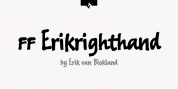 FF Erikrighthand font download