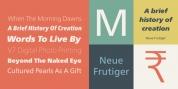 Neue Frutiger font download