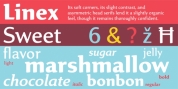Linex Sweet font download