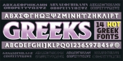 Greek Font Set #1 font download
