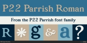 P22 Parrish font download