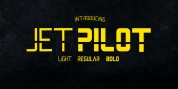 Jet Pilot font download