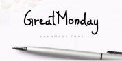 Great Monday font download
