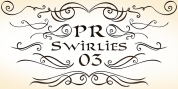 PR Swirlies 03 font download