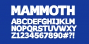 FT Mammoth font download