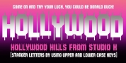 Hollywood Hills font download
