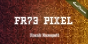 FR73 Pixel font download