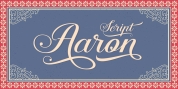 Aaron Script font download