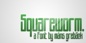 Squareworm font download