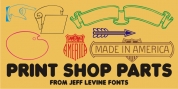 Print Shop Parts JNL font download