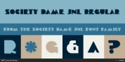 Society Dame JNL font download