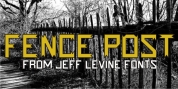 Fence Post JNL font download