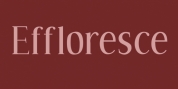 Effloresce font download