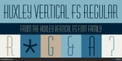 Huxley Vertical FS font download
